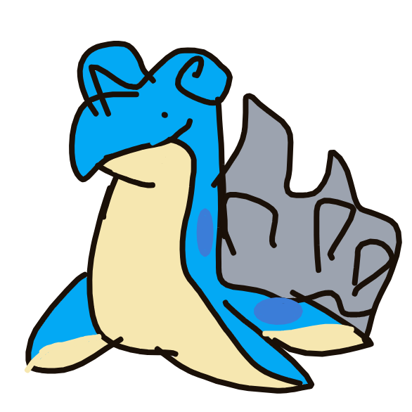 Lapras drawing