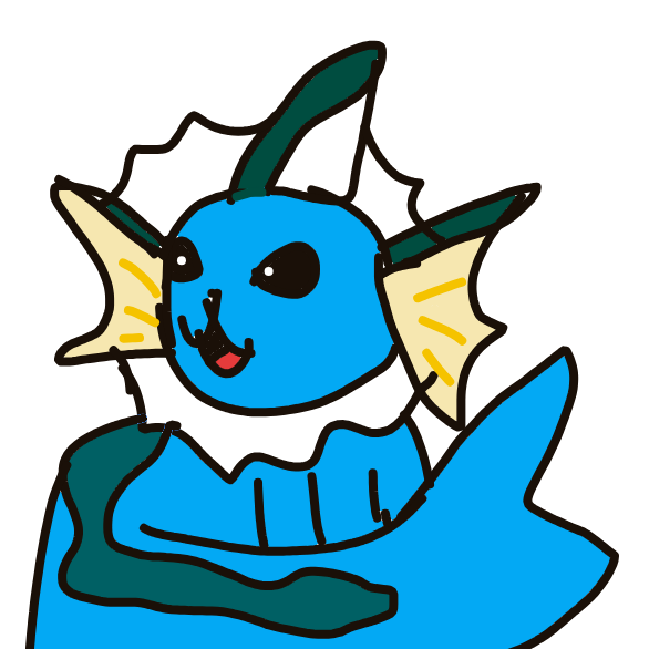 Vaporeon drawing