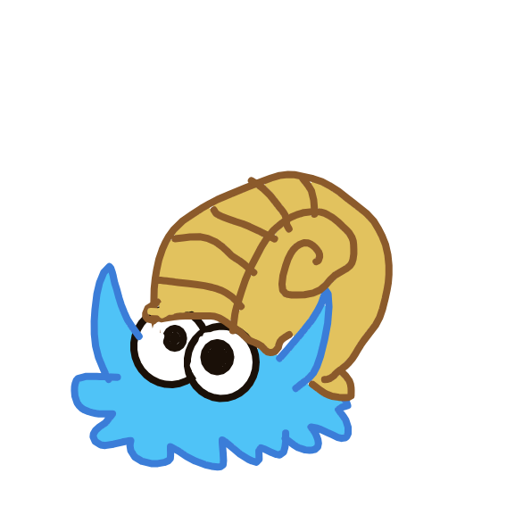 Omanyte drawing