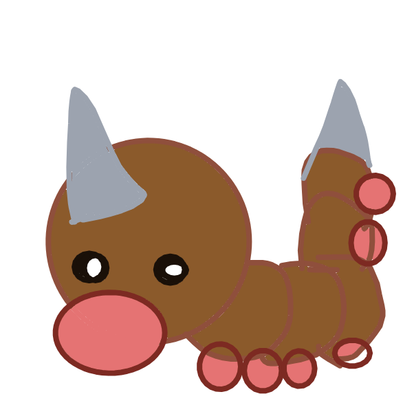 Weedle drawing