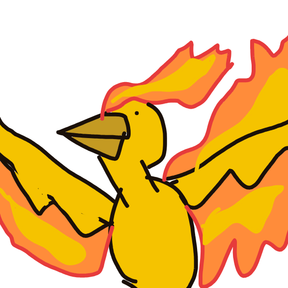 Moltres drawing