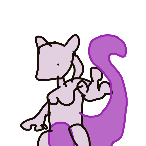 Mewtwo drawing