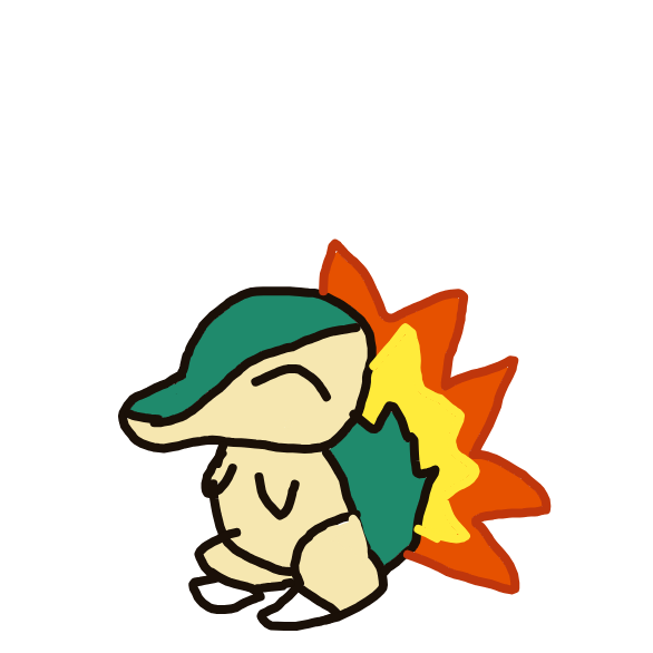 MagmoGoodra's drawing of Cyndaquil — Pokémon sketch on Sketchdex