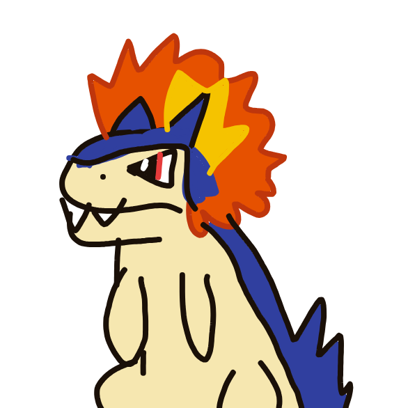 MagmoGoodra's drawing of Typhlosion — Pokémon sketch on Sketchdex
