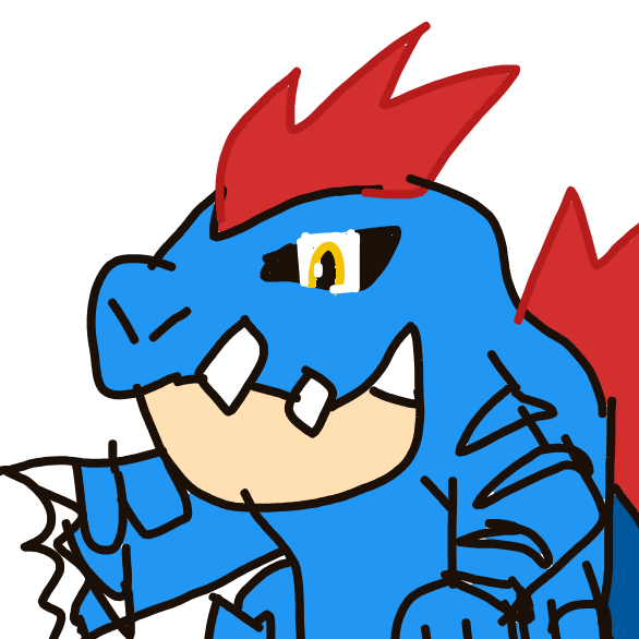 MagmoGoodra's drawing of Feraligatr — Pokémon sketch on Sketchdex
