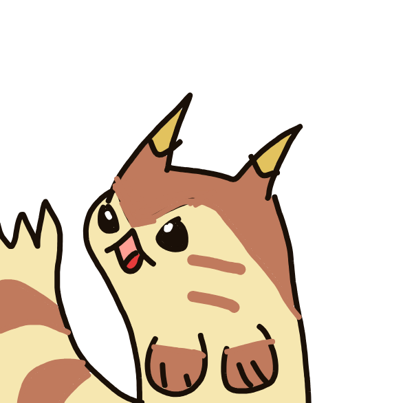 MagmoGoodra's drawing of Furret — Pokémon sketch on Sketchdex