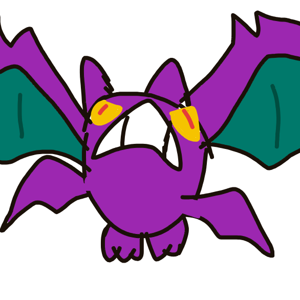 MagmoGoodra's drawing of Crobat — Pokémon sketch on Sketchdex