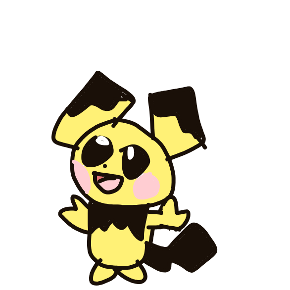 MagmoGoodra's drawing of Pichu — Pokémon sketch on Sketchdex