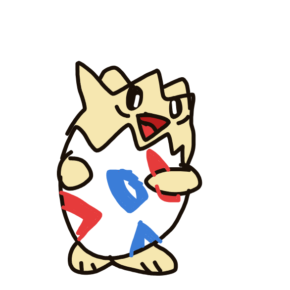 MagmoGoodra's drawing of Togepi — Pokémon sketch on Sketchdex
