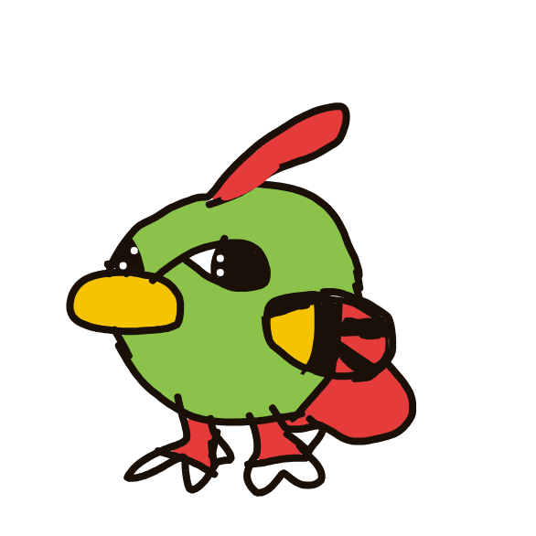 MagmoGoodra's drawing of Natu — Pokémon sketch on Sketchdex