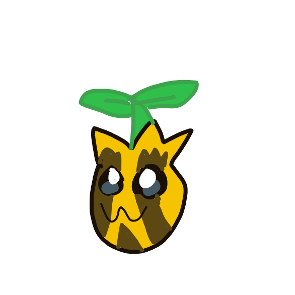 MagmoGoodra's drawing of Sunkern — Pokémon sketch on Sketchdex