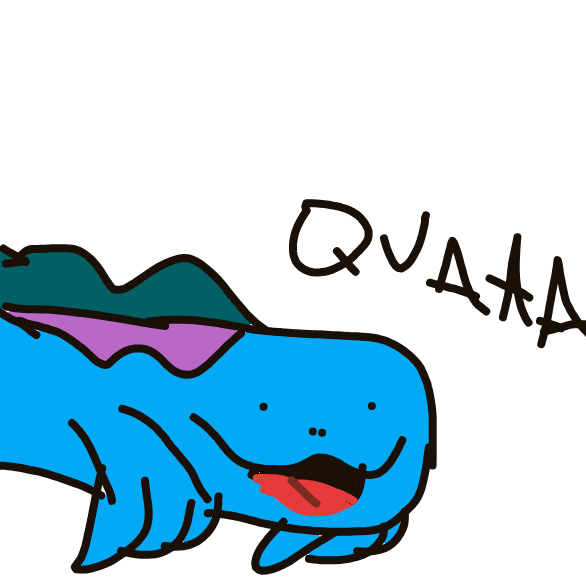 MagmoGoodra's drawing of Quagsire — Pokémon sketch on Sketchdex