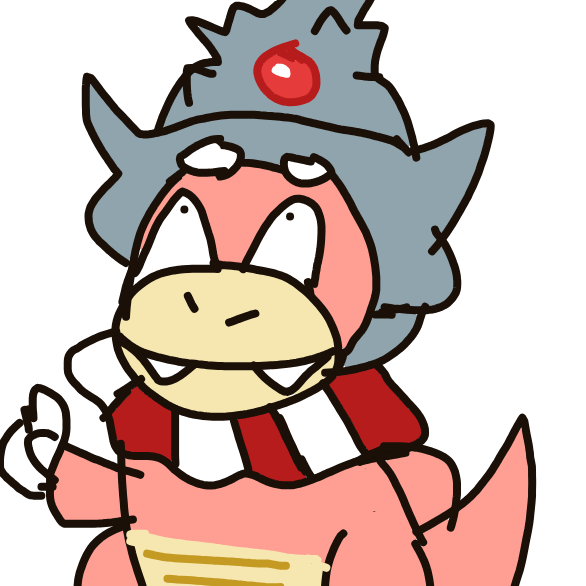 MagmoGoodra's drawing of Slowking — Pokémon sketch on Sketchdex