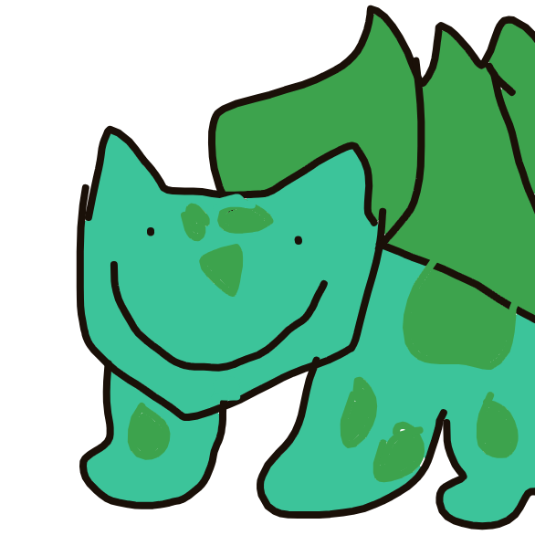 Bulbasaur drawing
