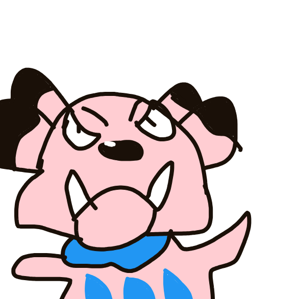 MagmoGoodra's drawing of Snubbull — Pokémon sketch on Sketchdex