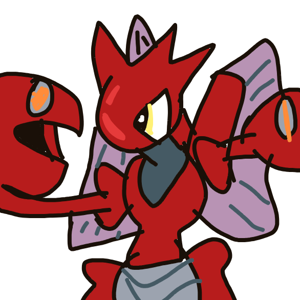 MagmoGoodra's drawing of Scizor — Pokémon sketch on Sketchdex