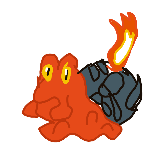 MagmoGoodra's drawing of Magcargo — Pokémon sketch on Sketchdex