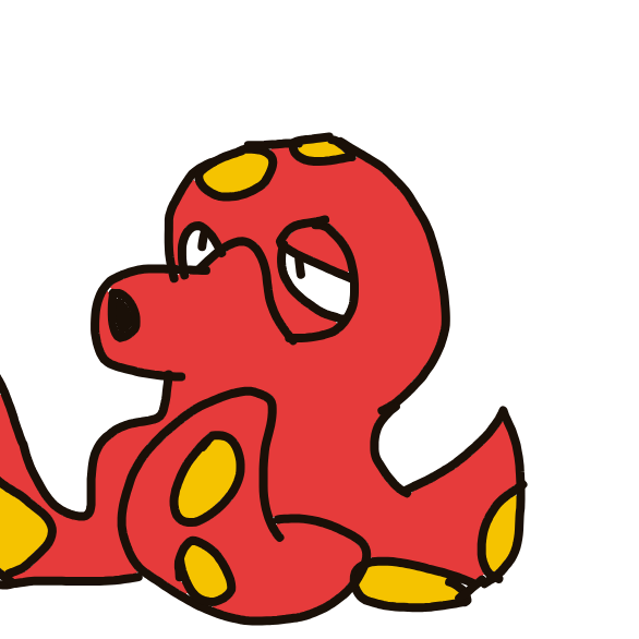 MagmoGoodra's drawing of Octillery — Pokémon sketch on Sketchdex