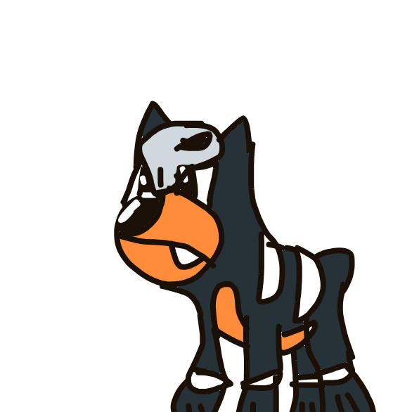 MagmoGoodra's drawing of Houndour — Pokémon sketch on Sketchdex