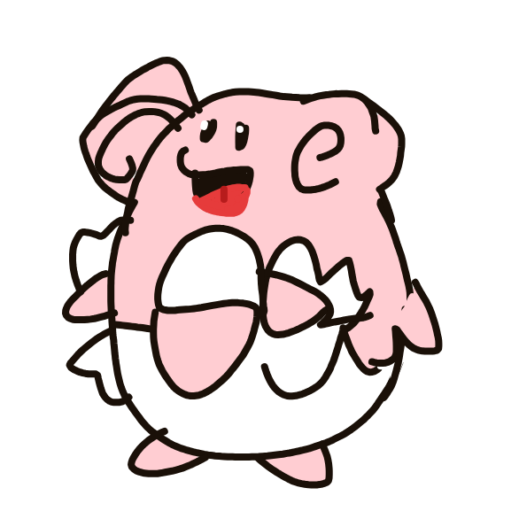 MagmoGoodra's drawing of Blissey — Pokémon sketch on Sketchdex