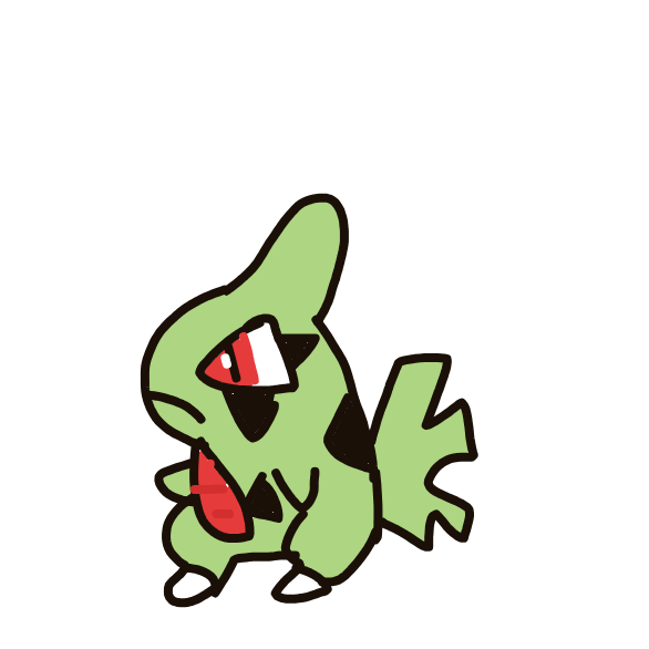 MagmoGoodra's drawing of Larvitar — Pokémon sketch on Sketchdex