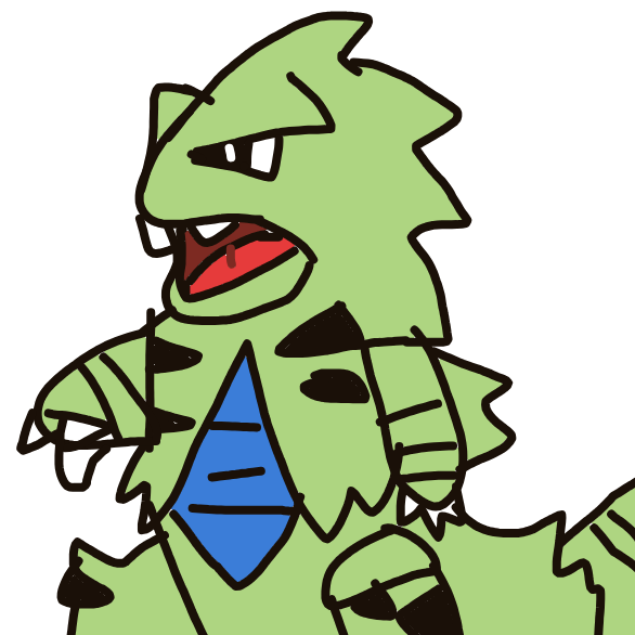 MagmoGoodra's drawing of Tyranitar — Pokémon fan art on Sketchdex