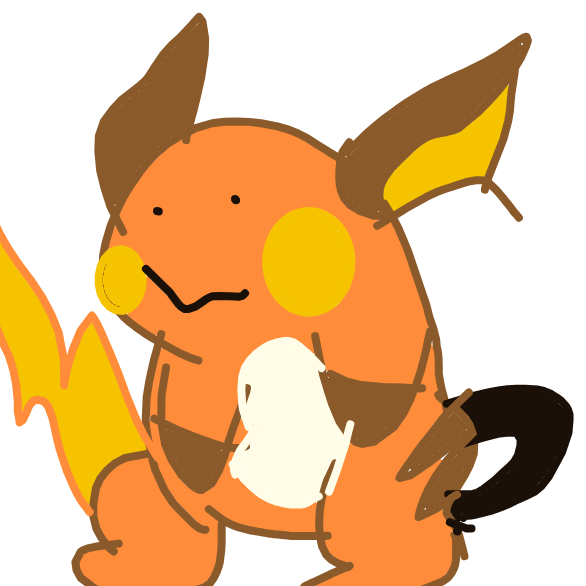 Raichu drawing