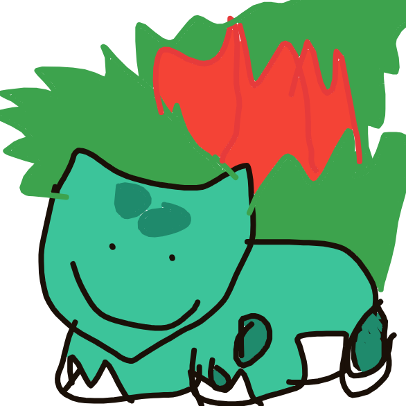 Ivysaur drawing