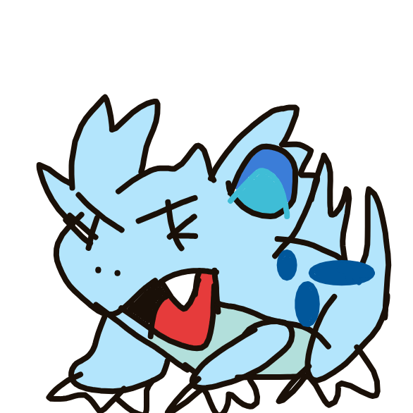 Nidorina drawing