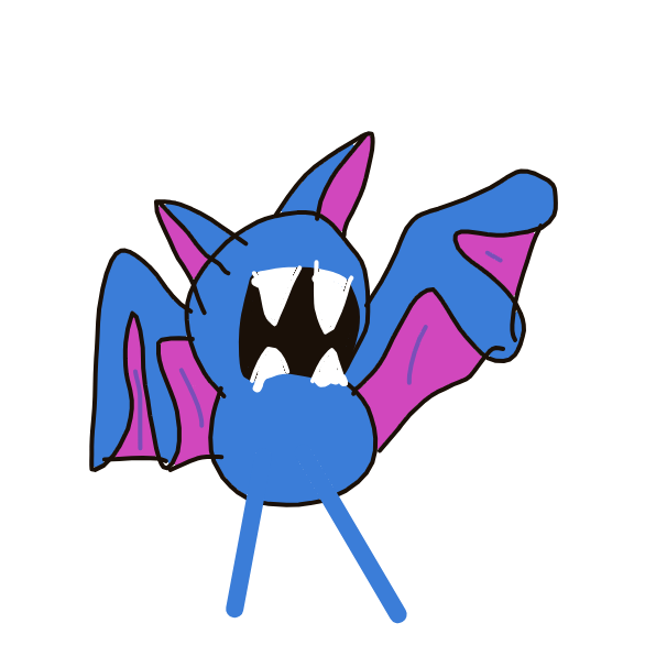 Zubat drawing