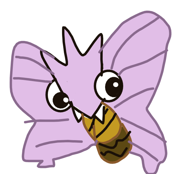 Venomoth drawing