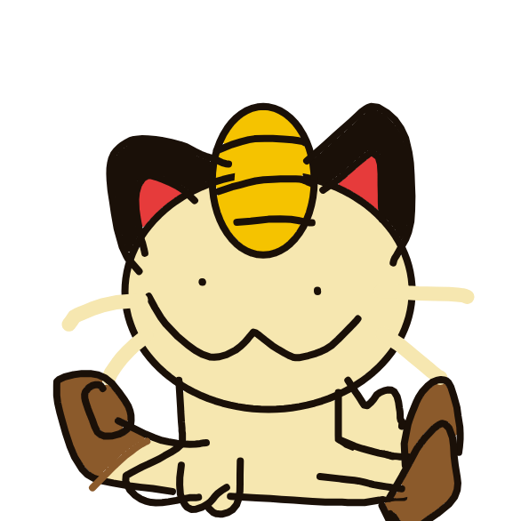 Meowth drawing