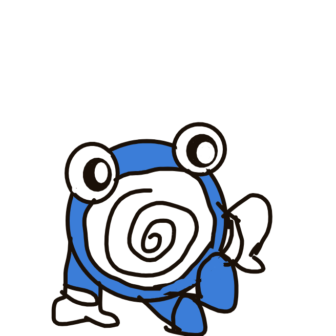 Poliwhirl drawing