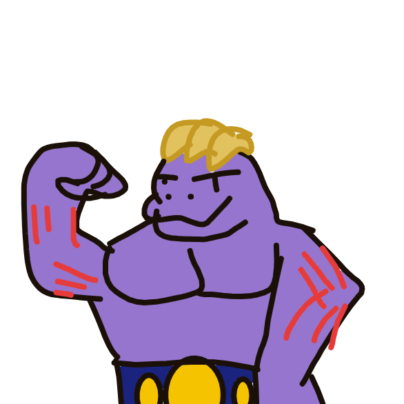 Machoke drawing