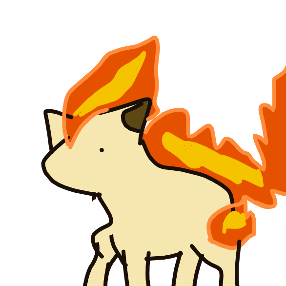 Ponyta drawing