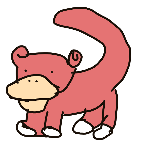 Slowpoke drawing