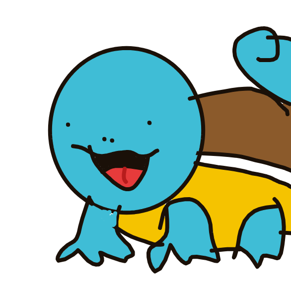 Squirtle drawing