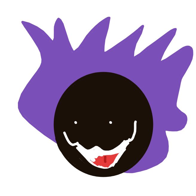 Gastly drawing