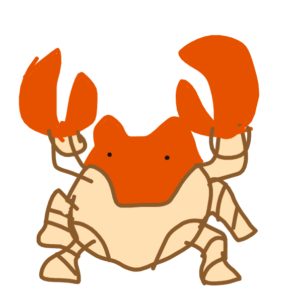Krabby drawing