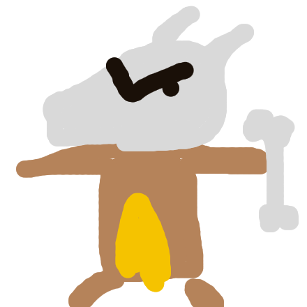 Marowak drawing
