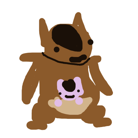Kangaskhan drawing