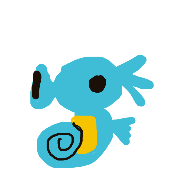Horsea drawing