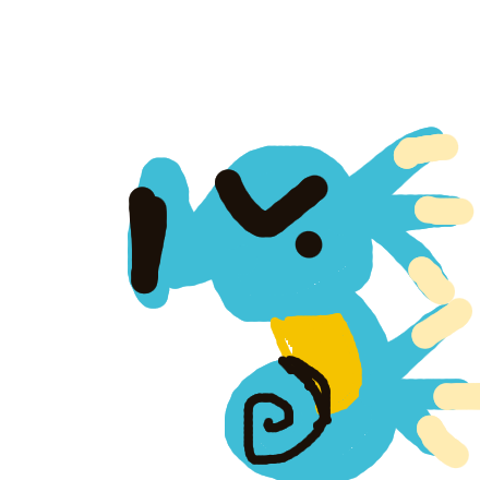 Seadra drawing