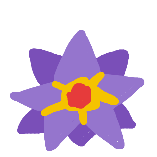 Starmie drawing