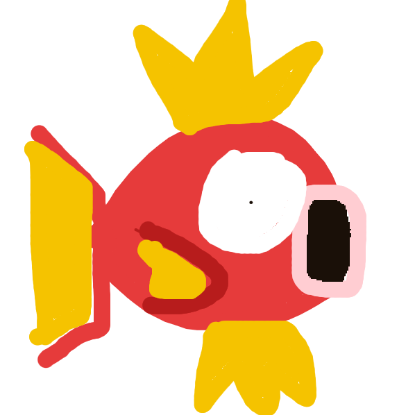 Magikarp drawing