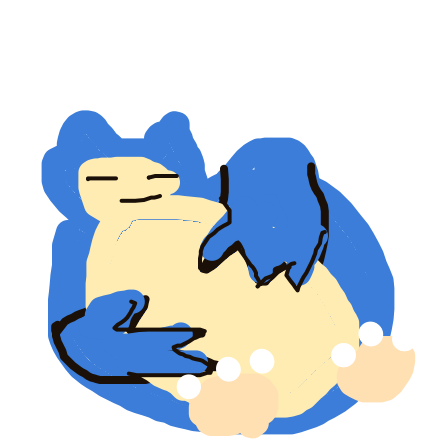 Snorlax drawing