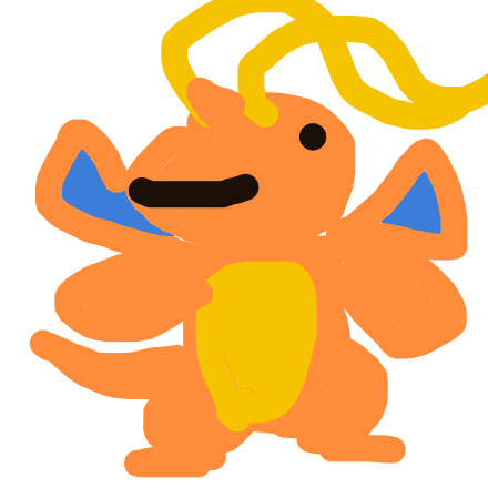 Dragonite drawing