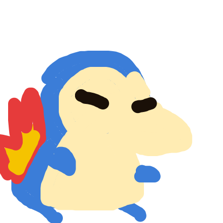 Karpet's drawing of Cyndaquil — Pokémon sketch on Sketchdex