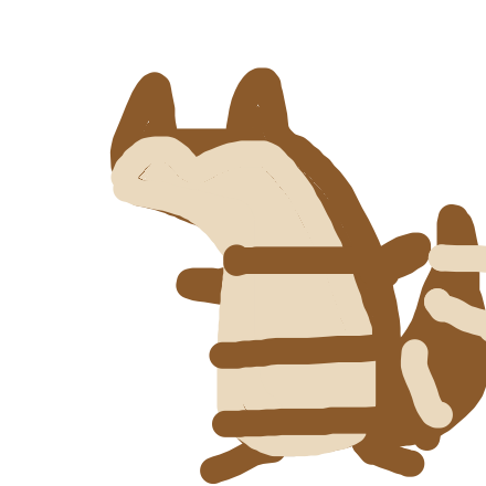 Karpet's drawing of Furret — Pokémon sketch on Sketchdex