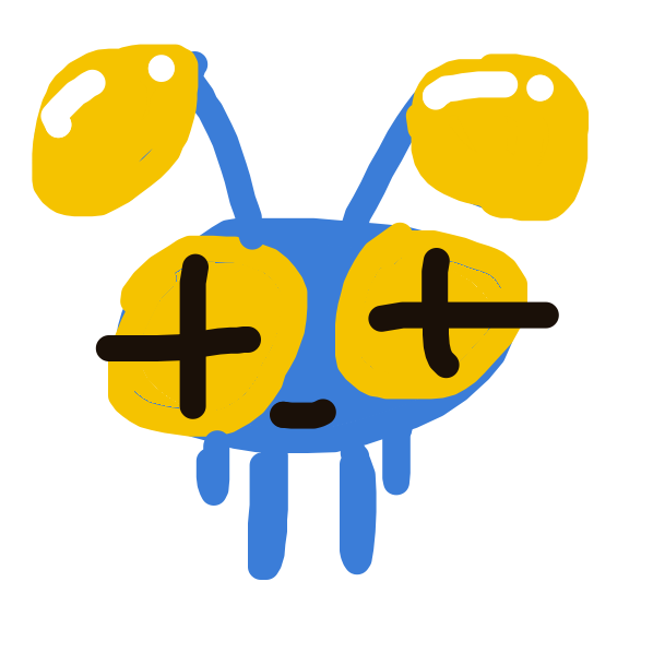 Karpet's drawing of Chinchou — Pokémon sketch on Sketchdex